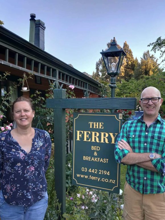 Dan and Mitzi of The Ferry Bed and Breakfast